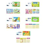 Tablette De Dessin Pour Enfants, Jeu De Maths Éducatif Précoce, Livre D'apprentissage, Stylo De Contrôle, Ensemble D'entraînement Avec Stylo Effaçable