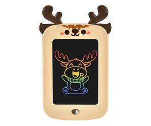 Tablette De Dessin Pour - LCD Écriture Avec Cornes De Cerf | Tablette Effaçable De 21.5 Cm Pour Activités De Voyage - Pour Filles École Voyage Avion Voiture Maison Fête Noël