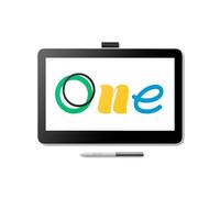 Tablette de Dessin Wacom One 13 Touch avec écran Multi-Touch 13,3” Full HD 99% sRGB, Stylet à résonance électromagnétique sans Pile ni Batterie Inclus, pour Windows, Mac, Chromebook & Android