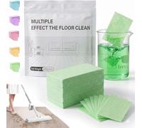 Tablette De Nettoyage De Sol Multi-Surfaces, Feuilles De Nettoyage De Sol Multi-Effets, Tablettes De Nettoyage De Bois, Pour Bois Dur, Murs Carrelés, Salles De Bains (Parfum gardénia-300PCS)