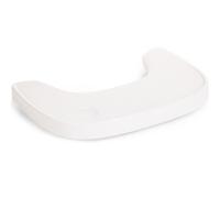 CHILDHOME, Tablette pour Chaise Haute Evolu 2, Ajustable en Profondeur, Facile d'installation, Avec Naperon en Silicone, Antidérapant, Facile à nettoyer, Couleur Blanc