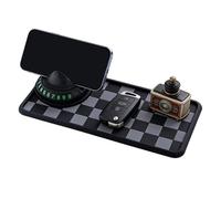 Tablette de Tableau de Bord | avec Emplacement pour Numéro de Stationnement, Housse Lavable,Tapis antidérapant pour Tableau de Bord de Voiture | pour camionnette, SUV,