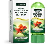 Tablette d'eau purification rapide de l'eau, fournitures de poisson, tablettes de poisson, nettoyant PRODUIT DE TRAITEMENT DE L'EA
