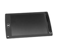 Tablette d'écriture de 8,5 Pouces pour Les Enfants - Planche à Dessin Portable et Adaptée aux Yeux avec Une Fonction d'effacement Facile en Rouge (Black)