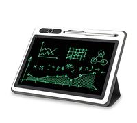 Tablette d'écriture LCD 10 Pouces Bloc-Notes électronique Tablette à Dessin Tablettes Graphiques avec étui pour Travail Mémos d'étude Réunions d'affaires Notes Quotidiennes(Noir)