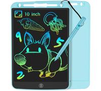 Tablette D'Écriture Lcd 10 Pouces, Tablette Graphique Enfant Dessin Pour L'Apprentissage, Le Gribouillage Et La Prise De Notes, Cadeaux De Noël Et D'Anniversaire Pour Garçons Et Filles (Bleu)