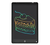 Tablette d'écriture LCD 12" écran couleur avec stylet pour dessiner, prendre des notes, laisser des messages, tout-petits, garçons, filles, adultes, protection des yeux, durable, portable, facile à