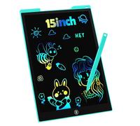 Tablette D'écriture LCD 15 Pouces, Enfant Tablette Graphique Ardoise Magique Jouets Enfant 3 4 5 6 7 8 9Ans Garçon Fille, éducatifs Jouet Cadeaux d'anniversaire de Noël pour Enfants
