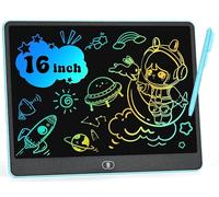 Tablette D'écriture LCD 16 Pouces, Enfant Tablette Graphique Ardoise Magique Jouets Enfant 3 4 5 6 7 8 9Ans Garçon Fille, éducatifs Jouet Cadeaux d'anniversaire de Noël pour Enfants