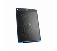 Tablette D'écriture LCD 28,5 X 18,6 X 0,5 Cm, Tableau D'écriture électronique pour écrire, Dessiner, Gribouiller, Brouillons de Bureau, Comptes Rendus de Réunions (Blue)