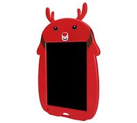 Tablette d'écriture LCD au Design de Dessin animé de Cerf de Noël ; Tableau électronique de Dessin et de Graffiti en Rouge