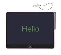Tablette D'écriture Lcd Couleur Unique De 16 Pouces Pour Enfants ¿ Bloc De Dessin Et D'apprentissage, Idéal Pour Un Cadeau D'anniversaire, De Noël Ou D'halloween-16 Pouces Rose