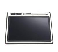 Tablette D'écriture LCD F Bloc-Notes électronique Tablette LCD Tablette de Dessin Fournitures Outil de Peinture à la Main 9 Pouces Noir avec étui en Similicuir (Rouge (avec étui en Cuir))