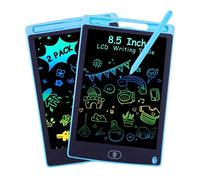 Tablette d'écriture LCD - LE BAZAR DE GAËLLE 34 - Tablette 8,5 Pouces - Lot de 2 - Écran coloré - Effaçable et réutilisable