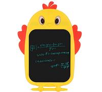 Tablette d'écriture LCD motif poulet de dessin animé planche à dessin pour enfants tableau de graffiti d'écriture avec une touche fonction de verrouillage transparent conception à