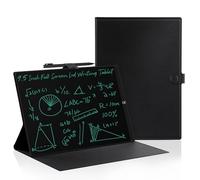 Tablette d'écriture LCD pour adultes : 9,5" avec étui en cuir réutilisable et effaçable