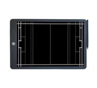 Tablette d'écriture LCD pour adultes,tablette de dessin LCD | Tableau de tactiques de handball, bloc-notes LCD | Équipement d'entraînement de ballon d'eau sans papier, tablette d'écriture LCD de