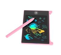 Tablette d'écriture LCD pour Enfants, 4,5 Pouces de Doodle, Rampe de Dessin Réutilisable et Effaçable pour Les 3-6 Ans (Pink)
