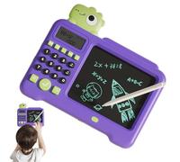Tablette d'écriture LCD pour enfants, jouets d'écriture manuscrite pour enfants, tablette d'écriture de dessin LCD, jouets électriques 2 en 1 | Bloc de dessin effaçable, planche à griffonner