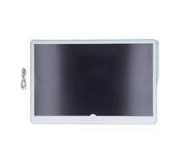 Tablette d'écriture LCD, tableau de dessin électronique portable à grand écran effaçable, tableau de gribouillage coloré avec stylo pour filles et garçons (bleu et blanc)