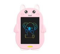 Tablette d'écriture LCD, Tampon de peinture effaçable, Tableau d'écriture à dessin, jouet pour gribouillage, bloc de peinture effaçable, bloc de dessin d'animaux, cadeau d'anniversaire pour et garçons
