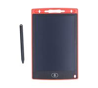 Tablette d'écriture Mtlavishness 8,5 pouces plein écran portable LCD tableau d'écriture numérique avec stylo pour dessiner des graffitis enregistrement de réuniontablette de (Rouge)