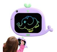 Tablette d'écriture pour , tablette de dessin pour | Tableau de messages LCD pour éducation à la maison avec motif baleine - Jouet éducatif et d'apprentissage effaçable de 10 pouces