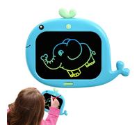 Tablette d'écriture pour , tablette de dessin pour | Tableau de messages LCD pour éducation à la maison avec motif baleine - Jouet éducatif et d'apprentissage effaçable de 10 pouces
