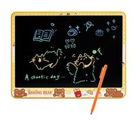 Tablette d'Écriture pour Tablette LCD électronique effaçable de 40,6 cm | Tablette De Dessin Avec Stylet pour Voiture, , Trajet Routier, Noël, Anniversaire Ours