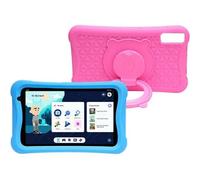 Denver Tablette Enfants 8 Pouces - Android 13 - Contrôle Parental - 4 Go RAM - 64 Go ROM - avec étui Antichoc (Bleu et Rose) - TIO80105K