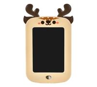 Tablette Doodle | LCD Écriture Avec Cornes De Cerf | Tablette De Voyage Pour Griffonnages De 21,6 Cm Pour Garçons - Pour Filles École Voyage Avion Voiture Maison Fête Noël
