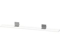 Tablette Duravit Sivida, support chromé, 1280x115x35mm, SV7435010180000, Couleur: Blanc Mat