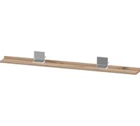Tablette Duravit Sivida, support chromé, 1280x115x35mm, SV7435010550000, Couleur: Chêne marbré