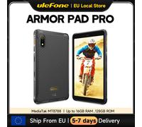 UleFone Tablette Armor Pad Pro LTE - 128 Go - 8 Go RAM - 4G - Noir