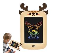 Tablette Écrire LCD pour | Panneau pour Écrire LCD en Forme De Cerf | Tablette De Voyage De 21,6 Cm pour Garçons,pour Filles École Voyage Avion Voiture Maison Fest