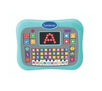 Lexibook, Tablette éducative d'éveil, Bilingue français/Anglais, Tablette parlante avec écran pour Apprendre l'alphabet, Les Chiffres et Les Animaux, Modes Piano et Quiz interactif, Bleu, JCPAD007i1
