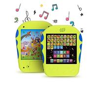 Tablette Éducative Espagnol pour Enfants - Jouet Bilingue Interactif avec Alphabet ABC, Chiffres, Orthographe, Quiz, Mélodies et Sons d'animaux - Jouet Apprentissage Langues 3 Ans et Plus