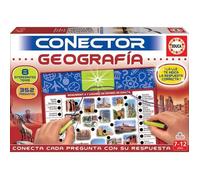 Tablette éducative géographie Educa Conector - Rouge - 22x32x6 cm