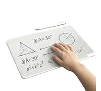 Tablette Effaçable Tableau Blanc Mini Portable Sans Poussière Ni Encre | Bloc-notes de bureau Pour Étude Maison École Studio Calculs Listes De Tâches Planning Très grand