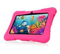 Tablette Enfant 7 Pouces, Veidoo Android 2Go+32Go, Écran Tactile HD, Contrôle Parental, Éducative - Rose Rose C