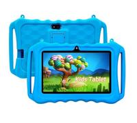 Tablette enfant 7 pouces WiFi 1Go+16Go, tablette éducative pour apprentissage, stockage interne fixe avec carte mémoire incluse