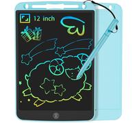 Tablette Enfant Dessin Lcd 12 Pouces, Tableau D'écriture Numérique Coloré Pour Apprendre, Gribouiller Et Dessiner, Cadeaux De Noël Et D'anniversaire Pour Garçons Et Filles (Bleu)[Ard915302]