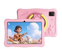 Tablette Enfant OSCAL KIDO2 Tablette 10.1 pouces enfant,Android 16,12Go(4+8)RAM 64Go ROM,Contrôle Parental,Google Kids Space,Rose