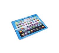 Tablette Enfant Préscolaire Anglais Apprentissage Numéros Lettres Enseigner Jouet Bleu