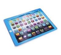 Tablette Enfant Préscolaire Anglais Apprentissage Numéros Lettres Enseigner Jouet Bleu