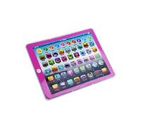 Tablette Enfant Préscolaire Anglais Apprentissage Numéros Lettres Enseigner Jouet Rose
