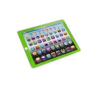 Tablette Enfant Préscolaire Anglais Apprentissage Numéros Lettres Enseigner Jouet Vert