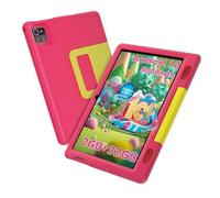 Tablette Enfants 10"" Android 13 6+32 Go 5000mAh WiFi HD 1280 * 800 Contrôle Parental ROSE