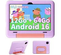 Tablette Enfants 10 Pouces BLACKVIEW Tab 20 Kids Android 16-12Go RAM-64Go ROM,6600 mAh,Contrôle Parental,tablette éducative