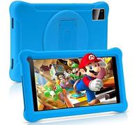 Tablette Enfants 7 Pouces Android 13 Tablette Avec Gms Certified,8¿3+5¿Gb Ram 64Gb Rom (Tf Card 128Gb),Applications Pré-Installé, Wifi Contrôle Parental Tablette Éducative Avec Kid-Proof Étui (Bleu)